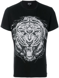 футболка с принтом тигра Just Cavalli