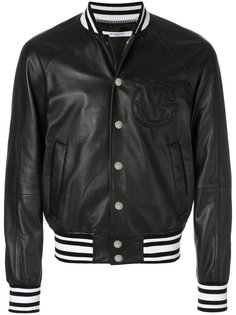 куртка-бомбер с вышитым логотипом  Givenchy