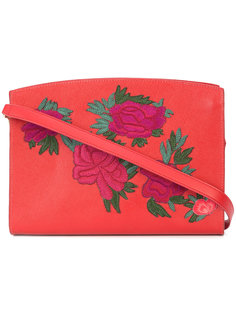 сумка на плечо с цветочными нашивками Lizzie Fortunato Jewels
