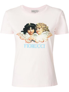 футболка с принтом-логотипом Fiorucci