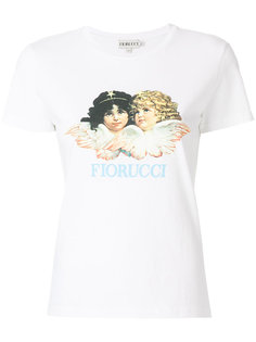 футболка с принтом логотипа Fiorucci
