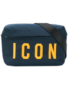 поясная сумка с вышивкой ICON Dsquared2