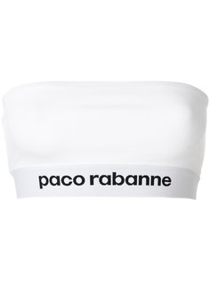 топ-бандо с логотипом Paco Rabanne