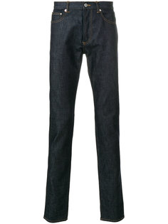 джинсы кроя слим с заплатками  Givenchy