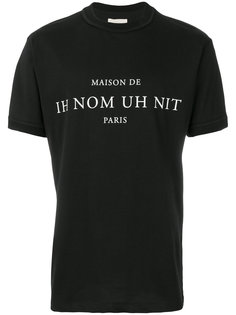 футболка с графическим принтом Ih Nom Uh Nit