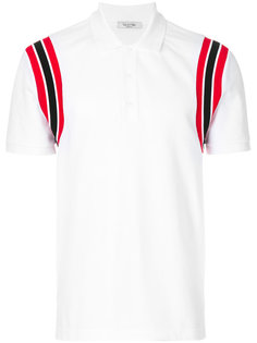 футболка-поло с контрастными полосками Valentino