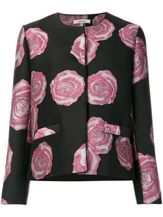 приталенный пиджак с цветочной вышивкой Ganni