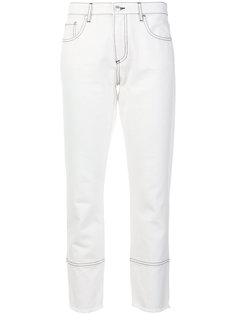 укороченные джинсы кроя слим MSGM