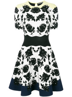 платье с цветочным принтом  Alexander McQueen