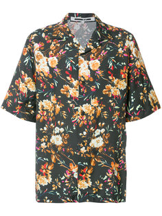 рубашка с короткими рукавами с цветочным принтом McQ Alexander McQueen