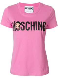 футболка с короткими рукавами Moschino