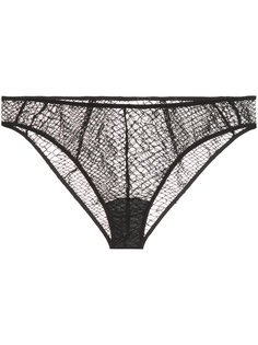 кружевной бикини со змеиным узором  Fleur Du Mal