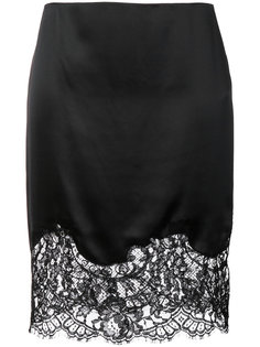 юбка с кружевной панелью Givenchy