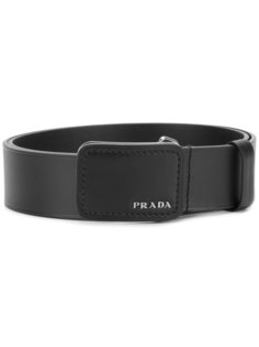 ремень с пряжкой с логотипом  Prada