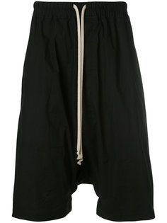 шорты с заниженным шаговым швом Rick Owens