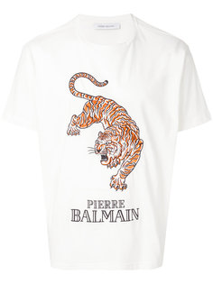 футболка с тигром Pierre Balmain