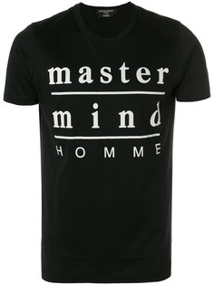 футболка с принтом логотипа Mastermind Japan