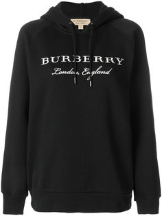 толстовка с вышитым логотипом  Burberry