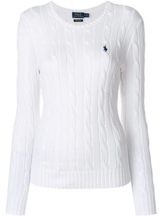 свитер вязки косичкой  Polo Ralph Lauren