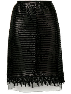 юбка с пайетками Marc Jacobs
