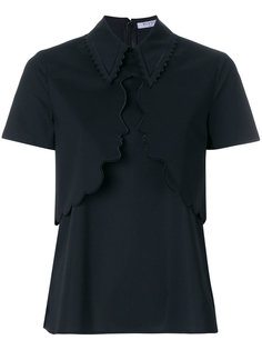 рубашка с силуэтами  Vivetta