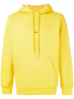 толстовка с капюшоном на шнурке Helmut Lang