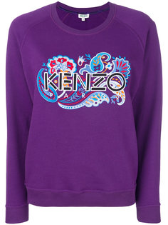 толстовка с вышитым логотипом  Kenzo