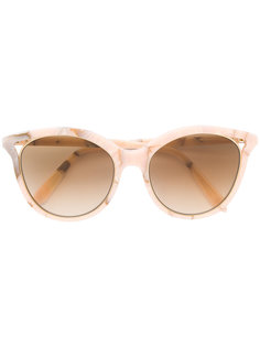 солнцезащитные очки  с оправой "кошачий глаз" Victoria Beckham