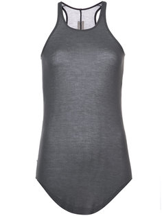 топ с закругленным подолом  Rick Owens