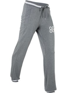 Спортивные брюки стретч (серый меланж) Bonprix
