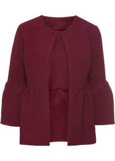 Куртка с воланами (темно-красный) Bonprix