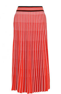 Плиссированная юбка-миди с широким поясом MRZ