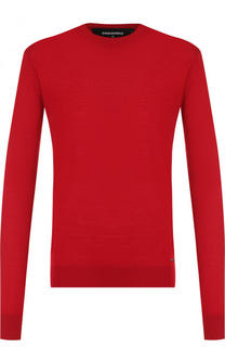 Джемпер из шерсти тонкой вязки Dsquared2