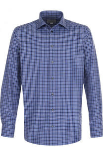 Хлопковая сорочка в клетку Eton