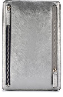 Кожаный кошелек с молниями Smythson
