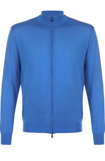 Шерстяной кардиган на молнии с воротником-стойкой Paul&amp;Shark