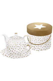 Набор заварник, чашка, блюдце PAPERPRODUCTS DESIGN