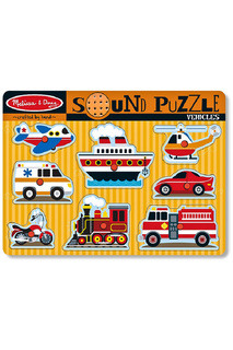 Звуковые пазлы Транспорт MELISSA&DOUG Melissa&Doug