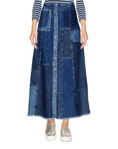 Джинсовая юбка McQ Alexander Mc Queen