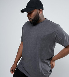 Темно-серая меланжевая футболка Duke PLUS - Серый