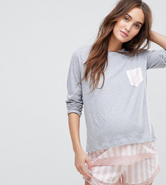 Пижамный комплект с шортами ASOS Maternity - Мульти