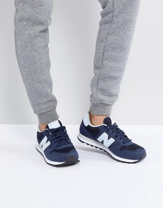 Синие кроссовки New Balance 500 - Синий