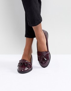 Туфли на плоской подошве ASOS MINKIE - Красный