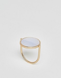 Кольцо с камнем Nylon - Золотой