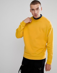 Свободный свитшот ASOS - Темно-синий