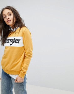 Свитшот с логотипом Wrangler - Желтый