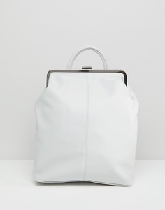 Рюкзак с верхом на каркасе ASOS - Серый