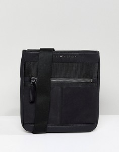 Черная сумка для авиапутешествий из искусственной кожи Tommy Hilfiger - Черный