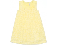 Платье для девочки Barkito, &quot;Букет&quot;, желтое