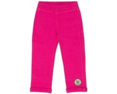 Брюки трикотажные для девочки Barkito, &quot;Алоха Гавайи!&quot;, темно-розовые